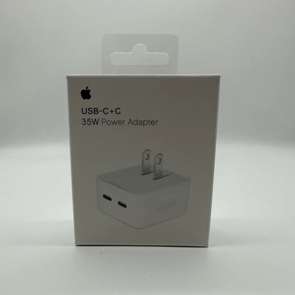 Apple 35W Dual USB-C Port Compact Power Adapter