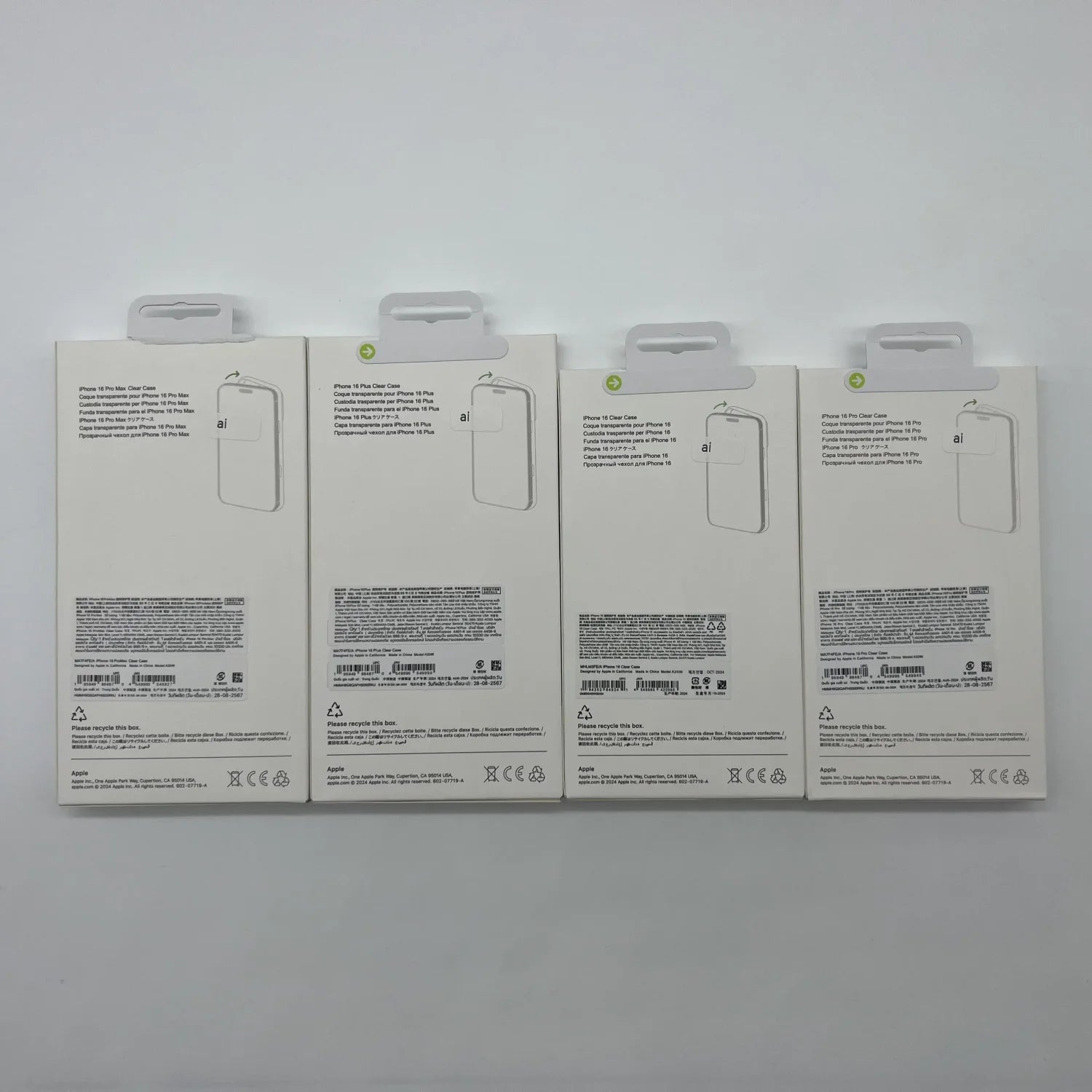 iPhone 16 Pro Max Clear Case with MagSafe（Smart Button）