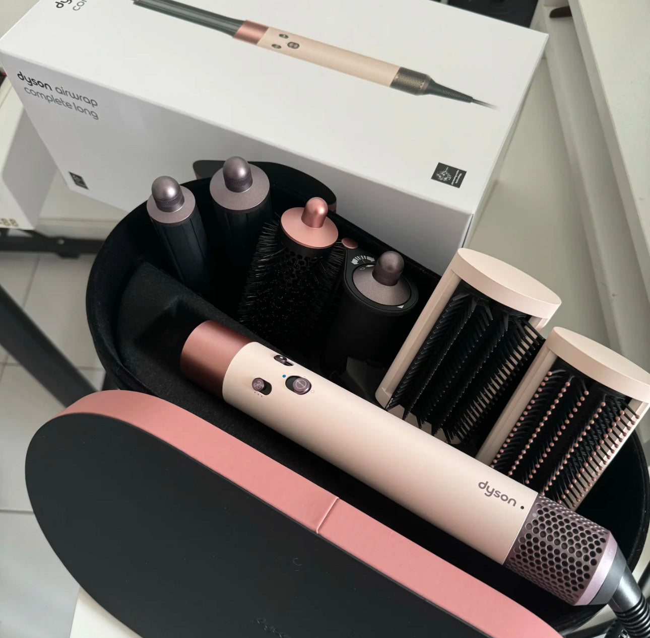 Dyson AirWrap ID Ceramic Pink