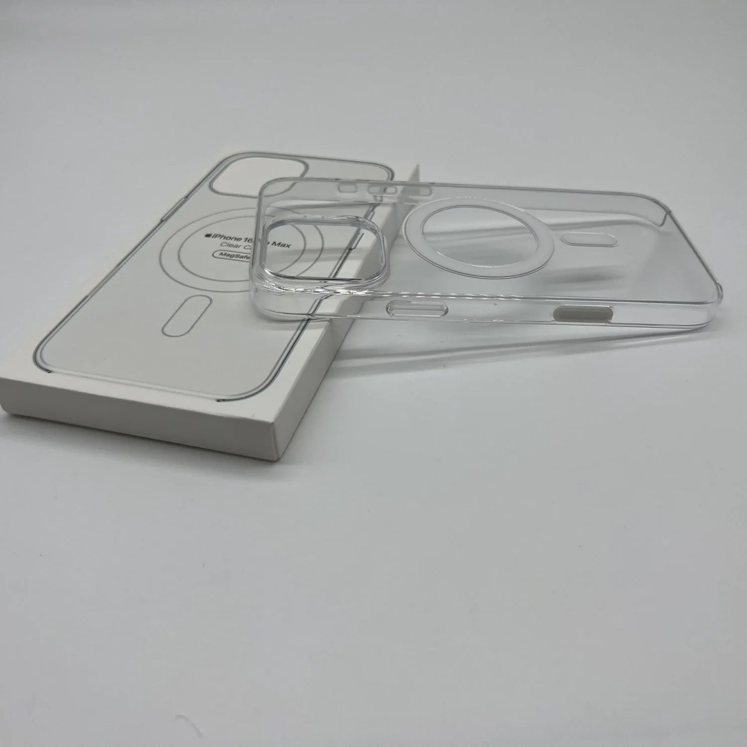 iPhone 16 Pro Max Clear Case with MagSafe（Smart Button）