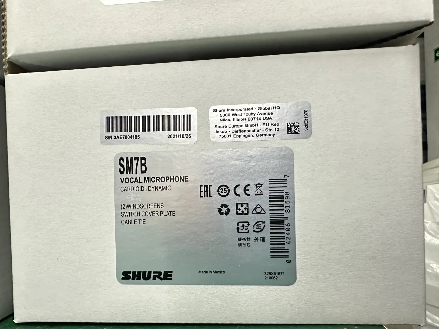 Shure Vocal Microphone - SM7B